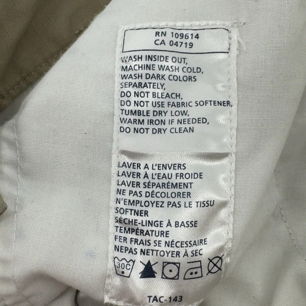 5.11 Tactical Cargo Pants Mens 40x30 Khaki Ripstop Utility Workwear‎ Gorpcore